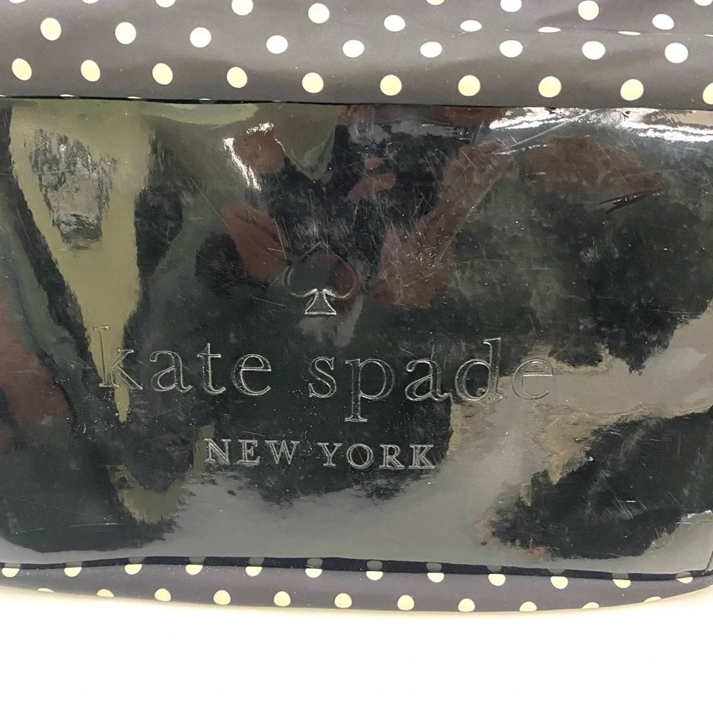 Kate Spade Women’s Black w/White Polka Dot Watson Lane Stevie Baby Bag
